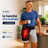 Ceinture Thérapeutique — Sciatique & Douleurs de Hanche 4-en-1